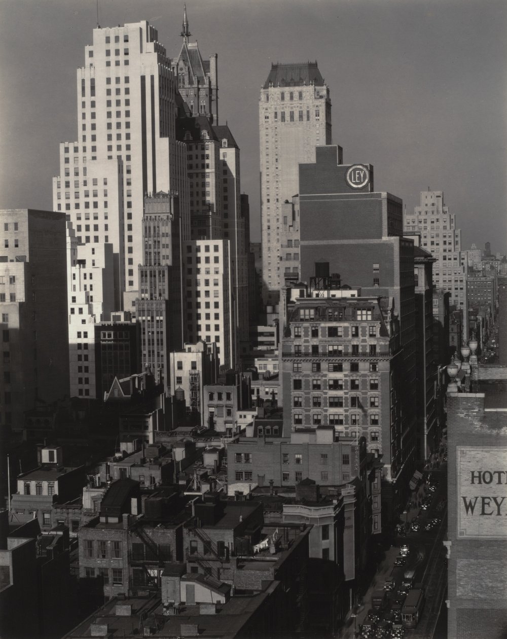 Da minha janela, num local americano, a norte de Alfred Stieglitz