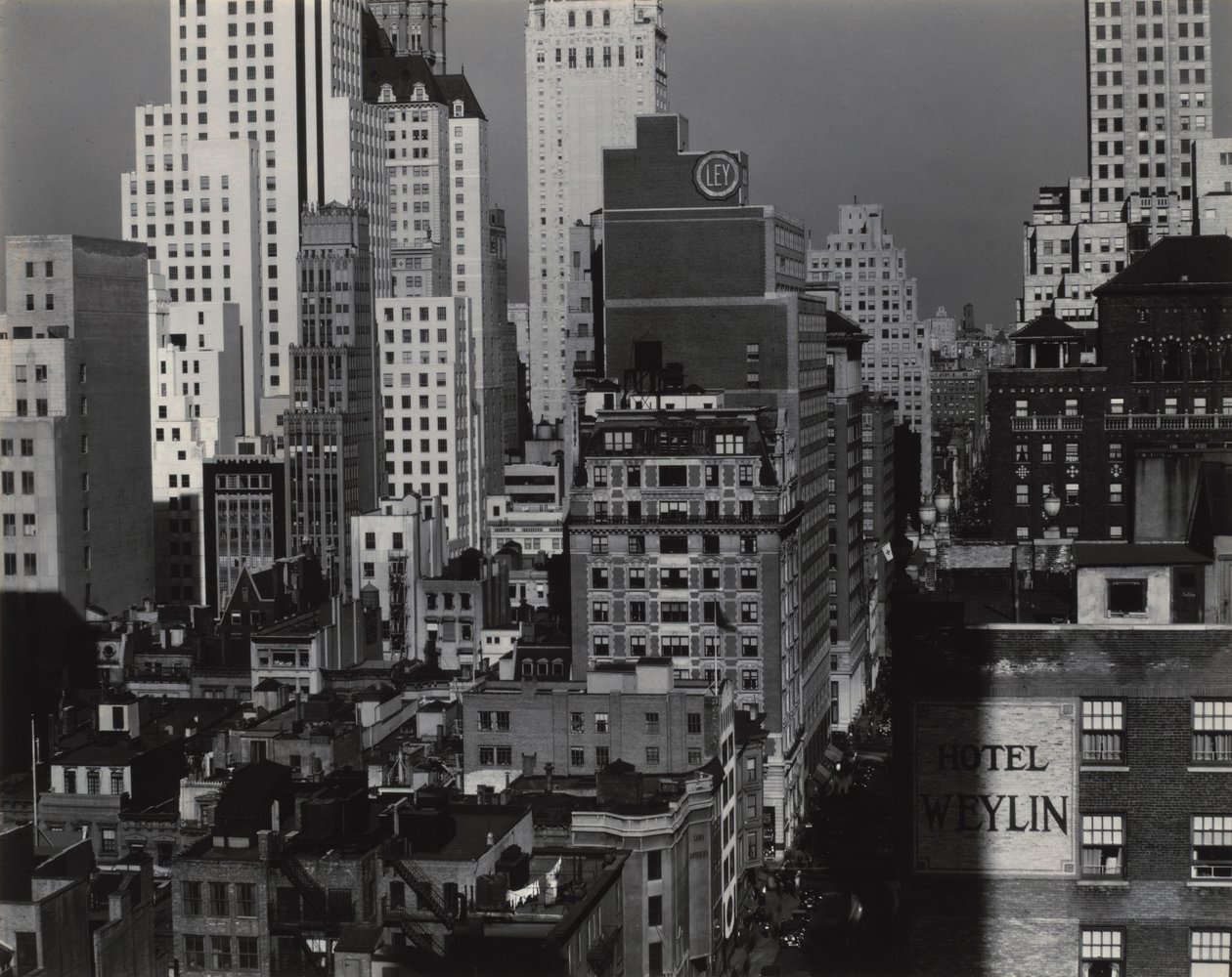 Da minha janela, num local americano, a norte de Alfred Stieglitz