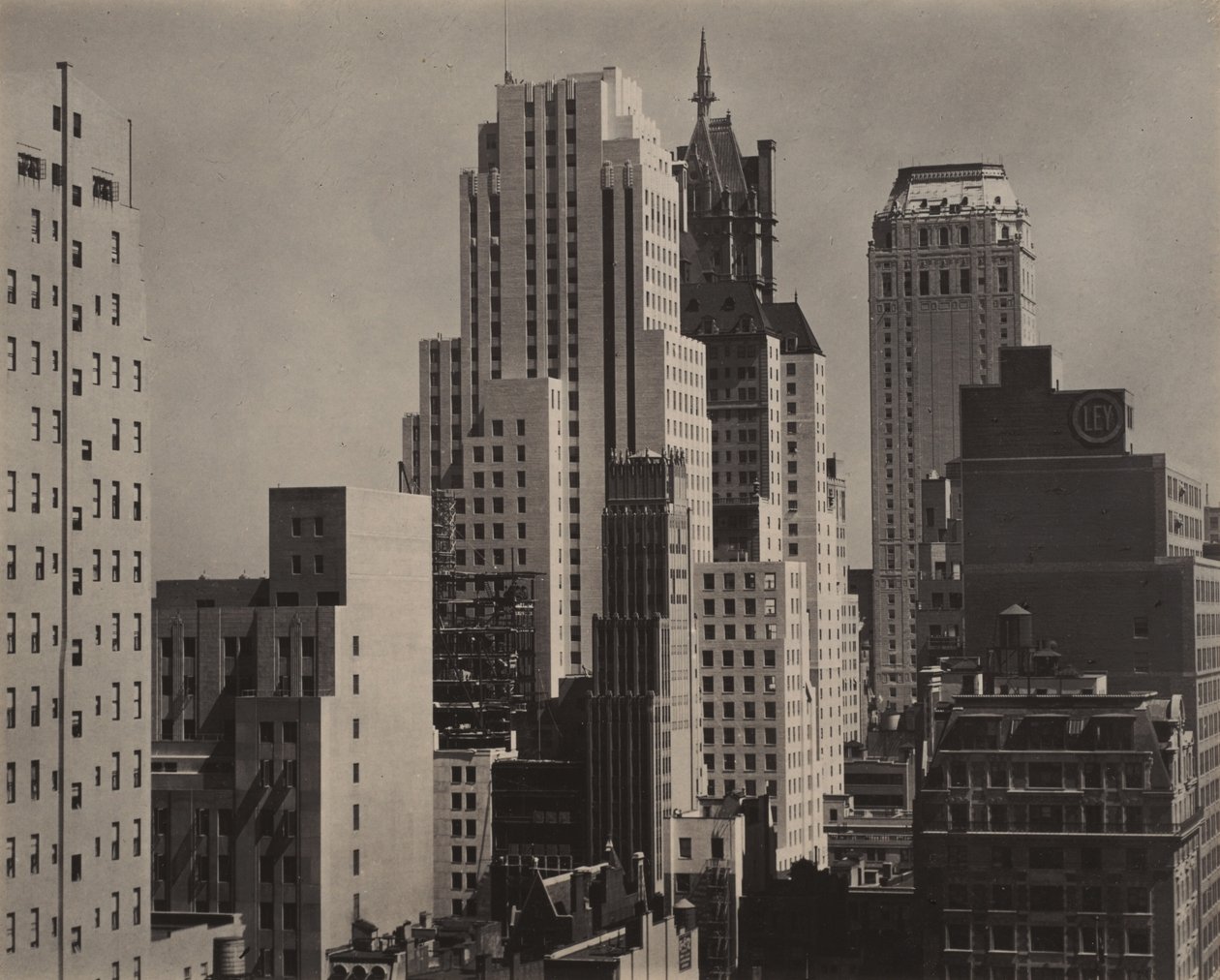Da minha janela, no An American Place, Norte de Alfred Stieglitz