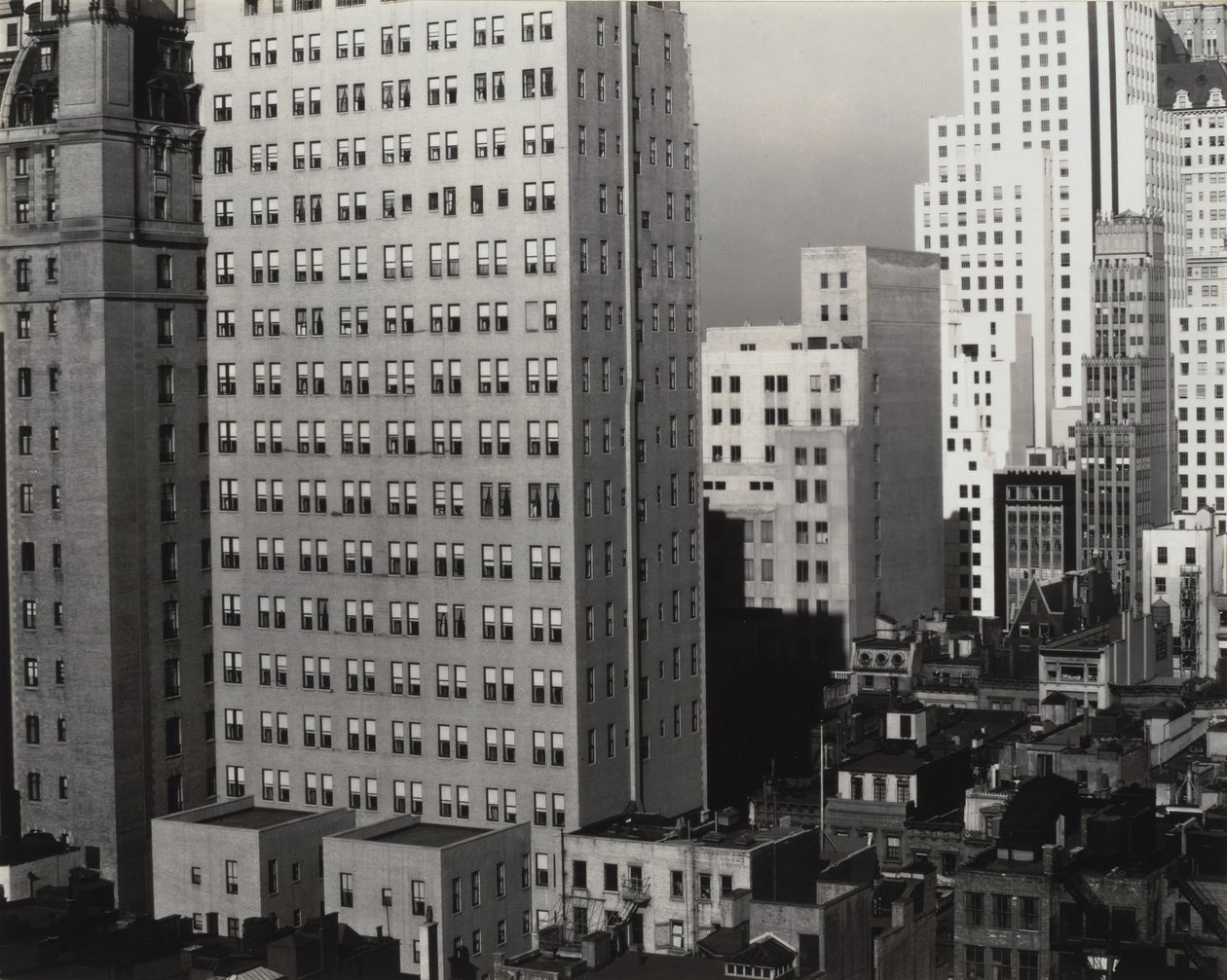Da minha janela em An American Place, norte de Alfred Stieglitz
