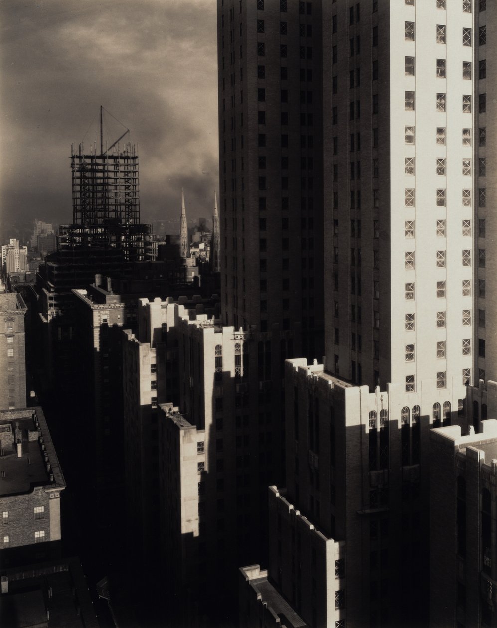 Da minha janela no Shelton, a oeste de Alfred Stieglitz
