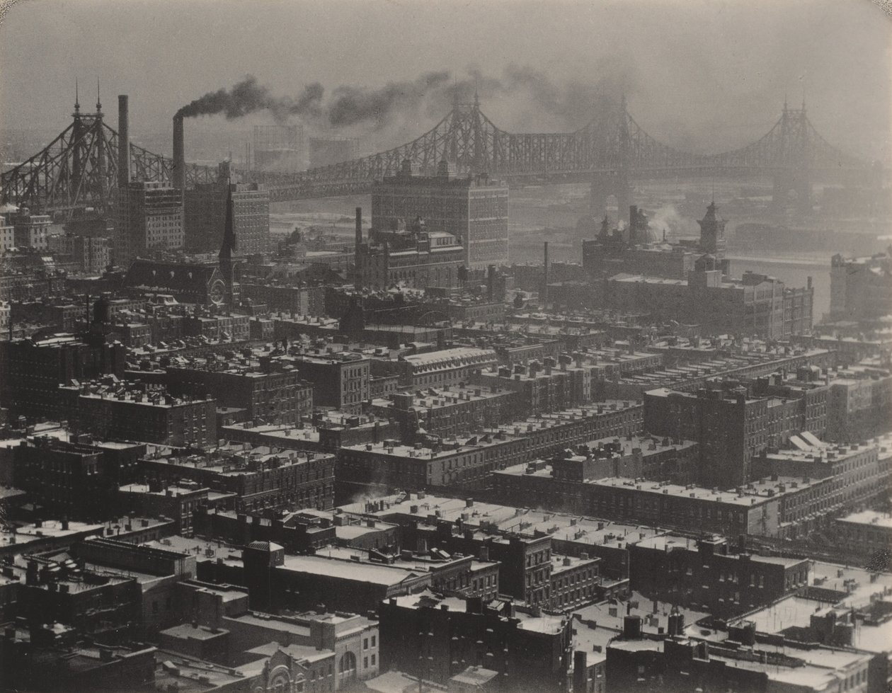 Do quarto «3003» - The Shelton, Nova Iorque, vista para nordeste de Alfred Stieglitz