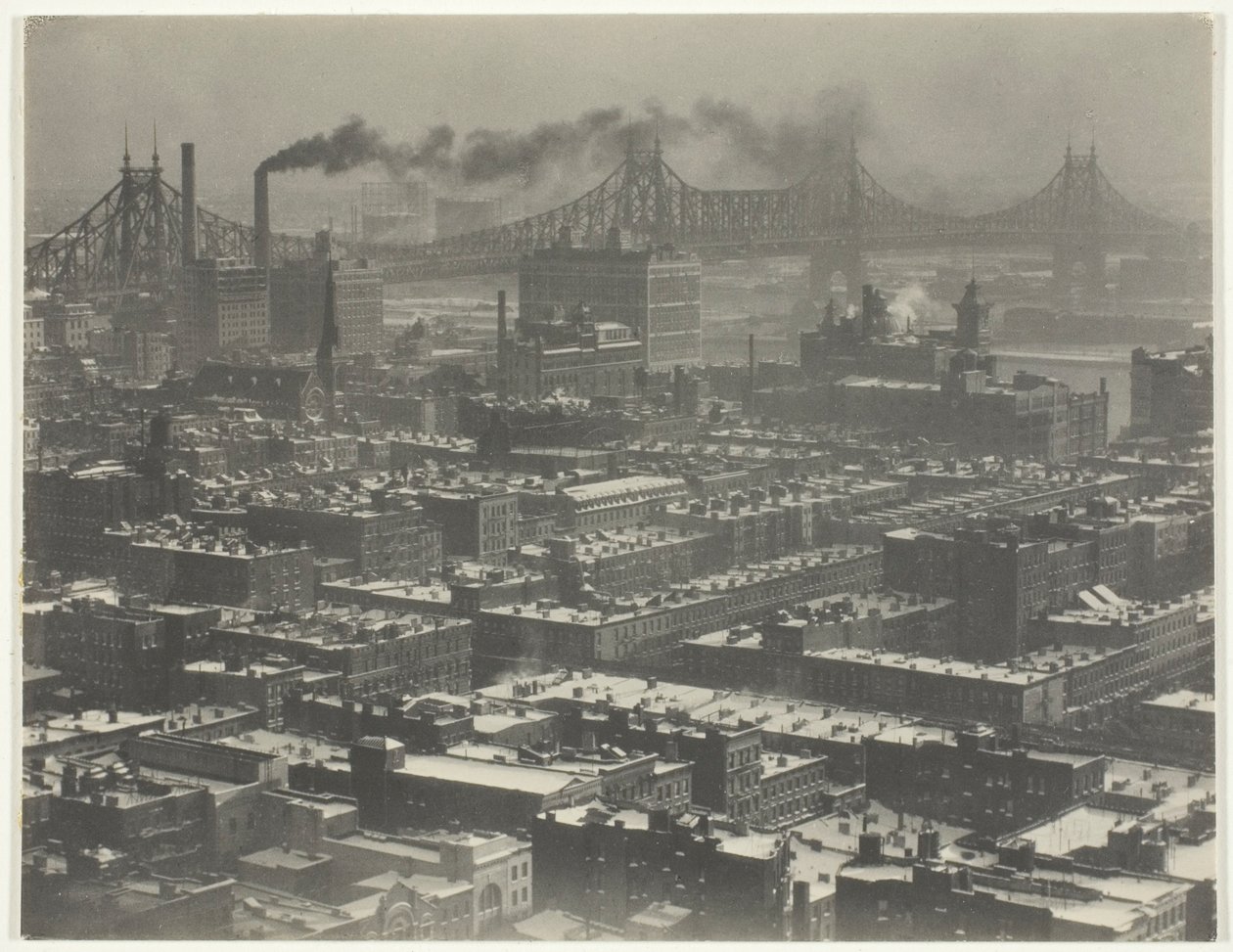 Do quarto "3003" - The Shelton, Nova York, olhando para o nordeste de Alfred Stieglitz