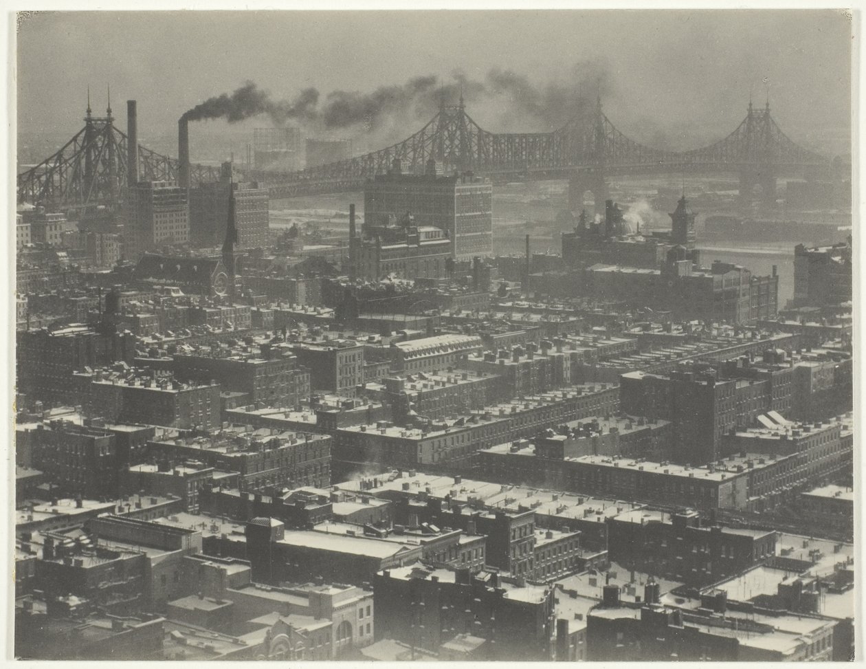 Do quarto "3003" - The Shelton, Nova Iorque, vista para nordeste de Alfred Stieglitz