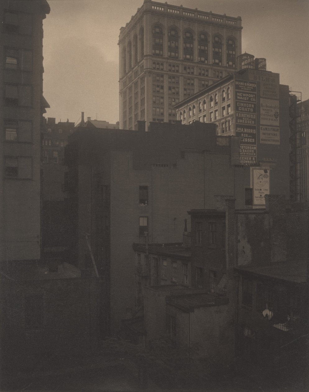 Da janela traseira - 291 de Alfred Stieglitz