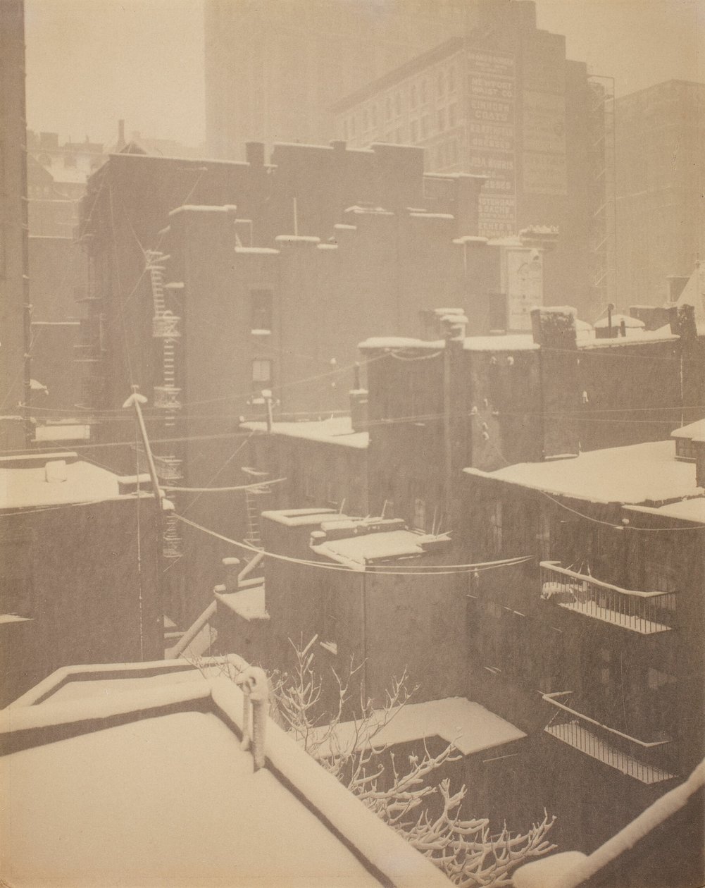 Da janela traseira "291" de Alfred Stieglitz