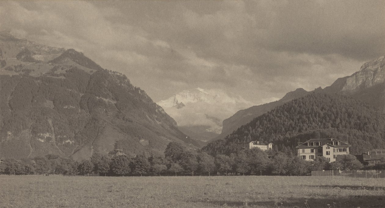 A partir do Höheweg, Interlaken de Alfred Stieglitz