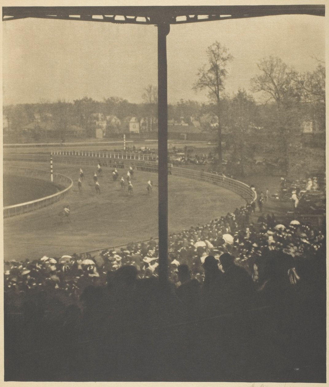 Indo ao Posto, Morris Park de Alfred Stieglitz