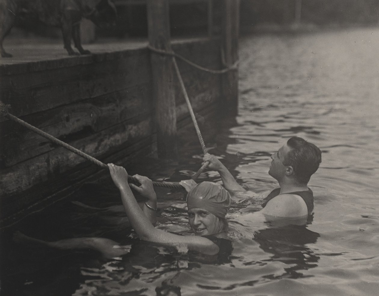Kitty Stieglitz e Edward Stieglitz de Alfred Stieglitz