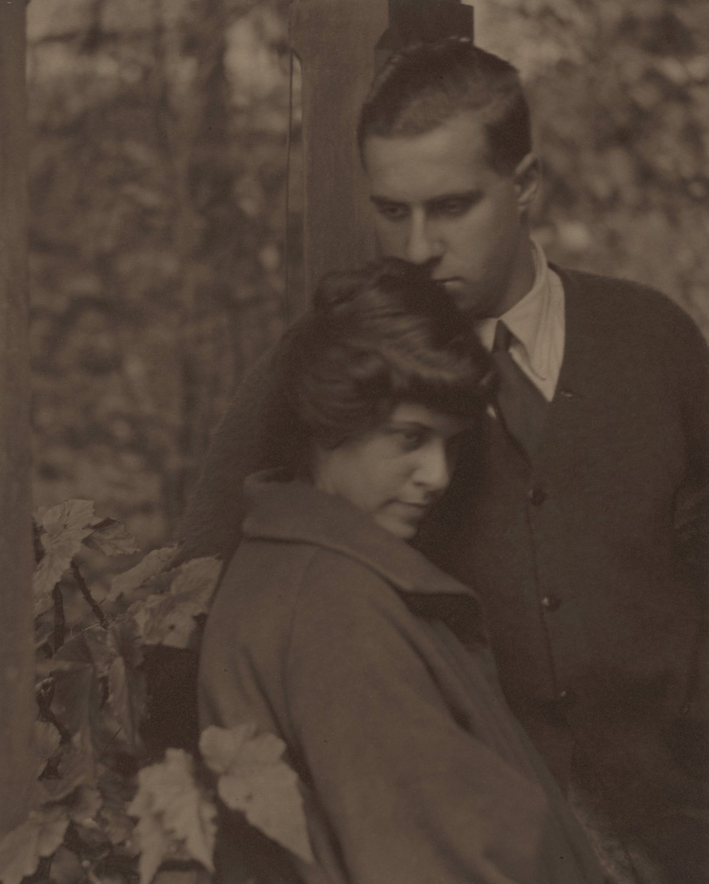 Kitty Stieglitz e Edward Stieglitz de Alfred Stieglitz