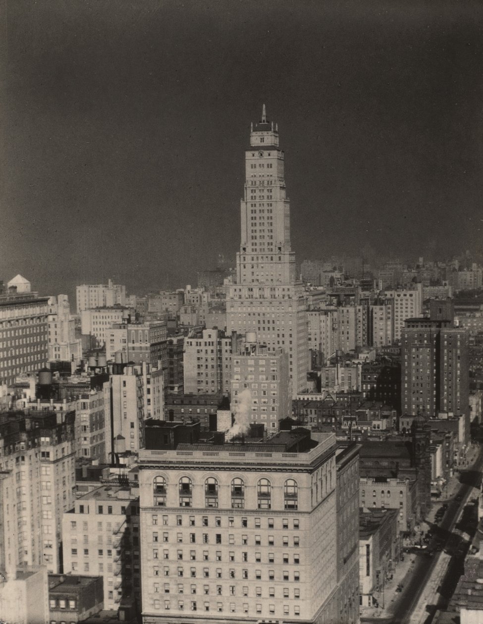 Vista para norte do quarto 3003, Shelton Hotel, Nova Iorque de Alfred Stieglitz