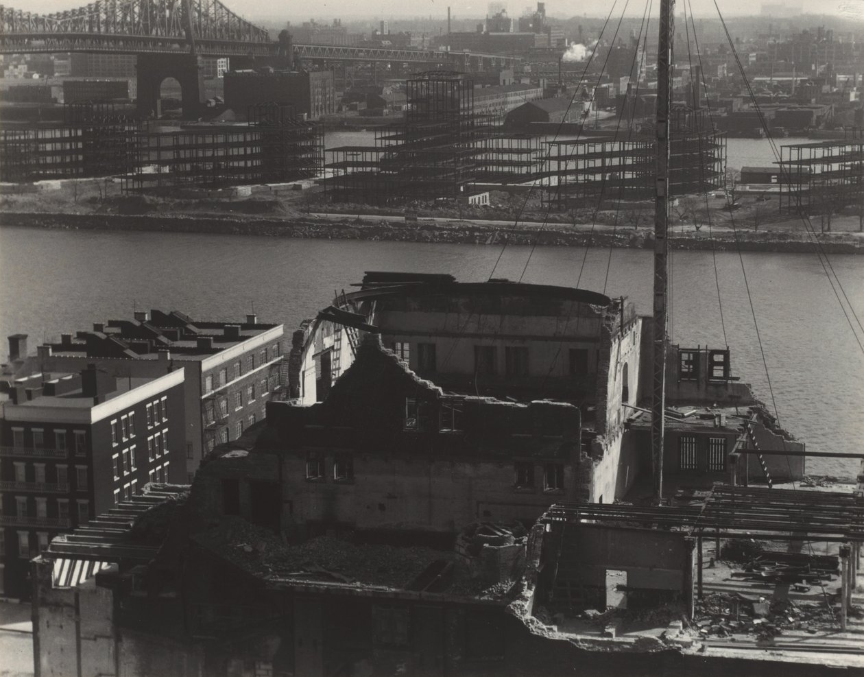 Nova Iorque, a partir do n.º 405 da E 54th Street de Alfred Stieglitz