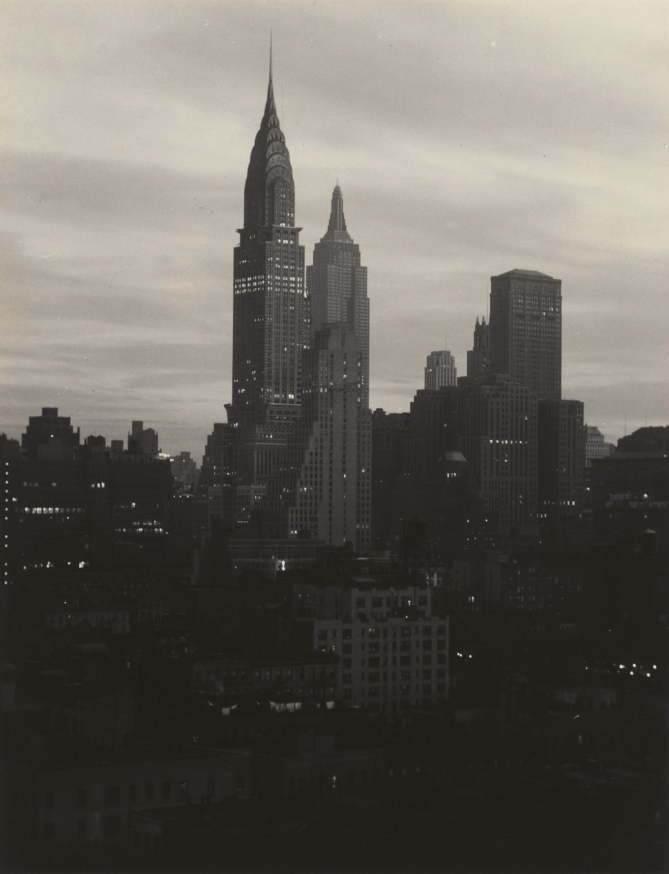Nova Iorque, vista da 405 East 54th Street de Alfred Stieglitz