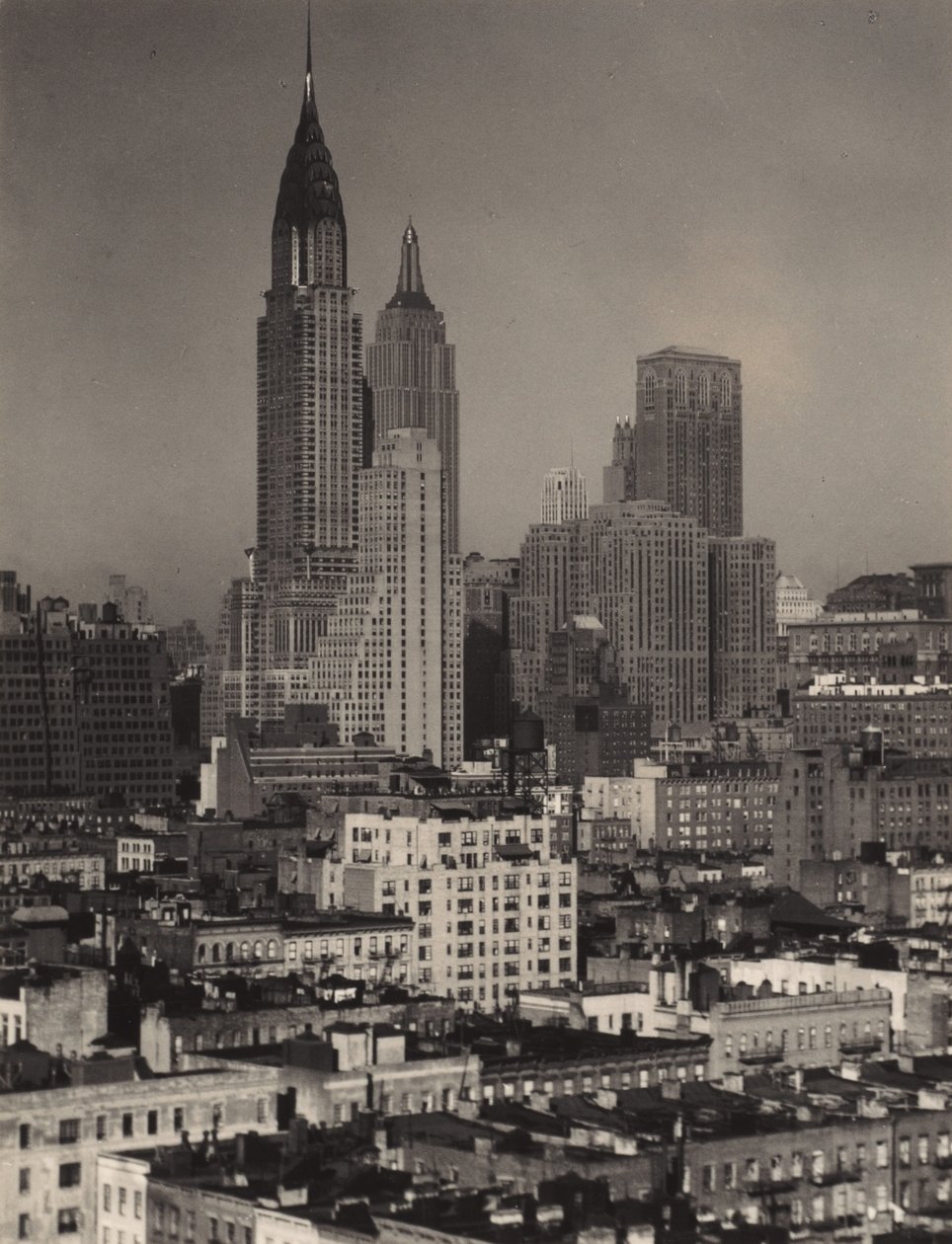 Nova Iorque a partir de 405 East 54th Street de Alfred Stieglitz