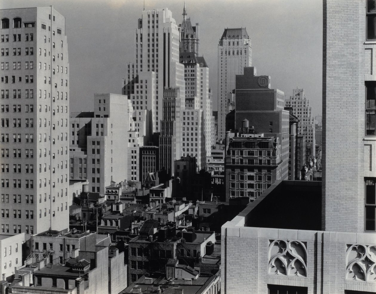 Nova Iorque, extraído de *An American Place* de Alfred Stieglitz