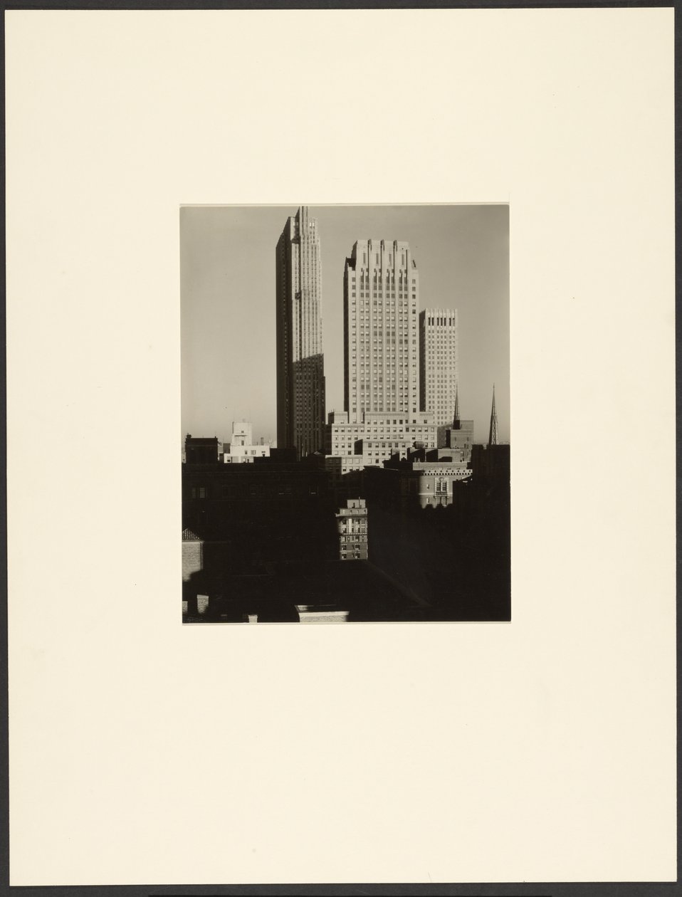 Nova Iorque a partir de Shelton de Alfred Stieglitz