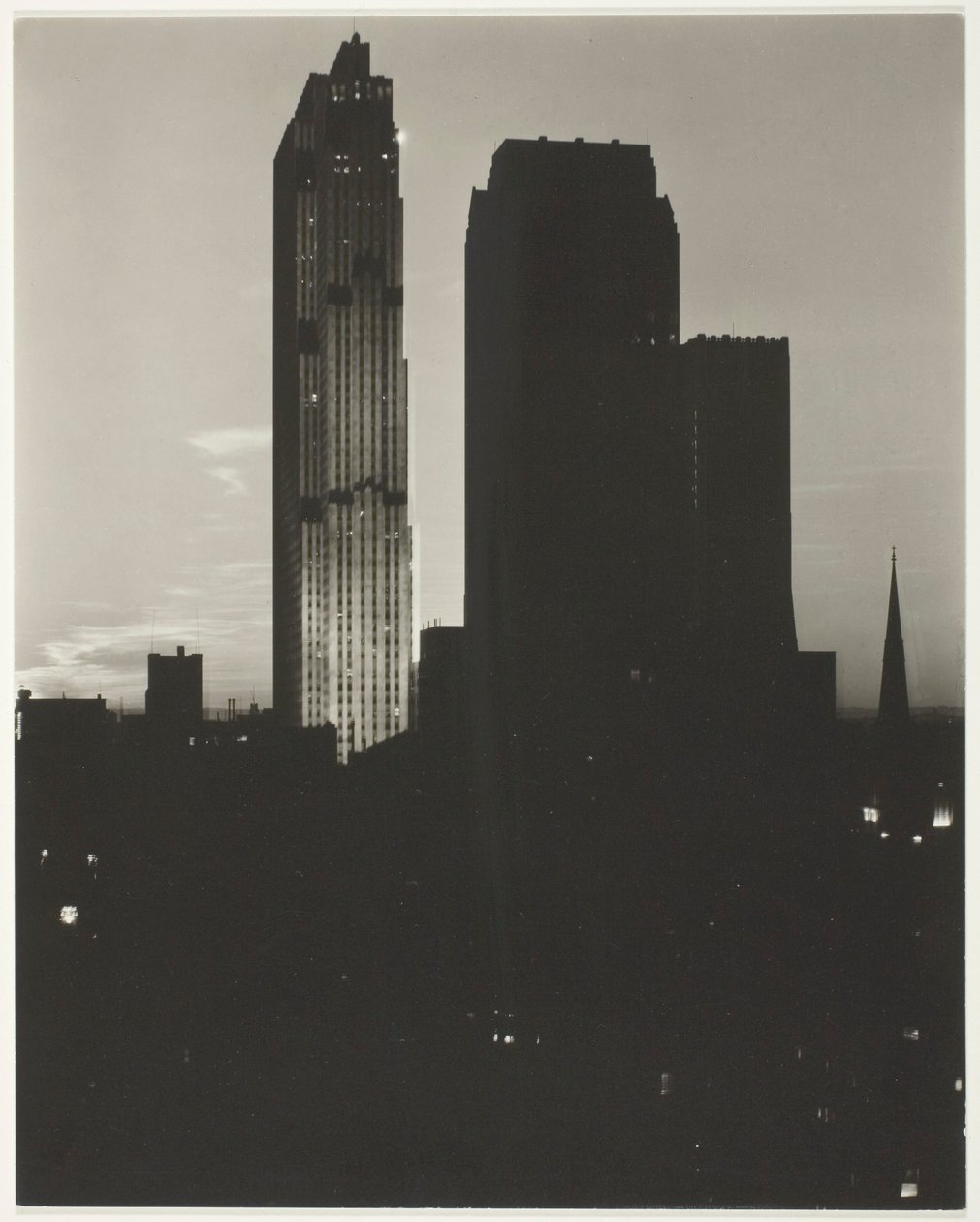 Nova Iorque a partir de Shelton de Alfred Stieglitz