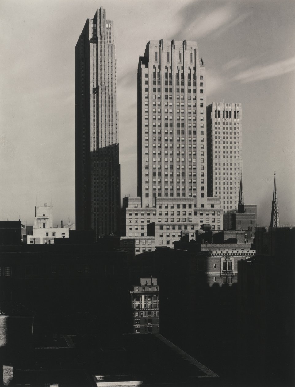 Nova Iorque vista do Shelton de Alfred Stieglitz