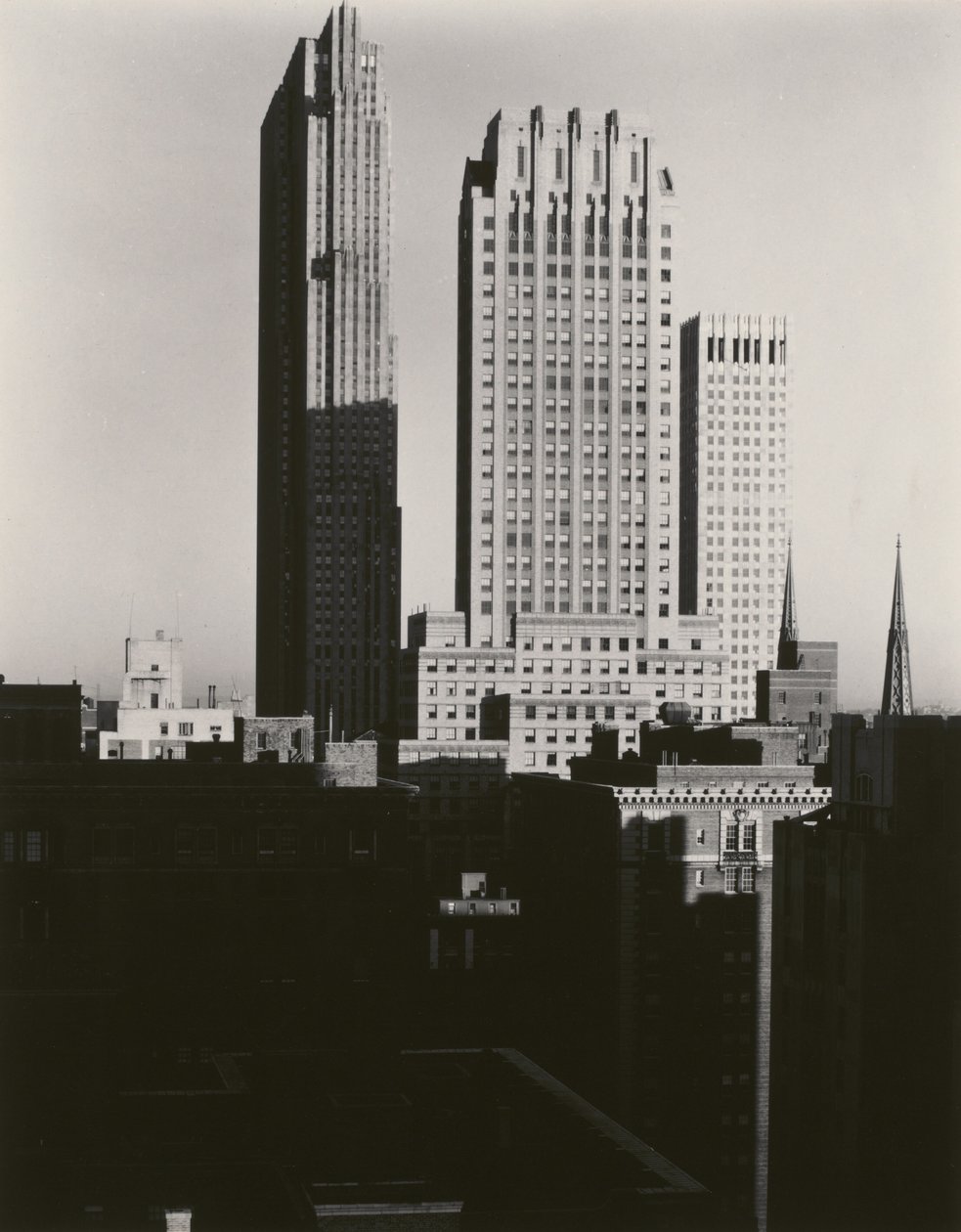 Nova Iorque vista do Shelton de Alfred Stieglitz