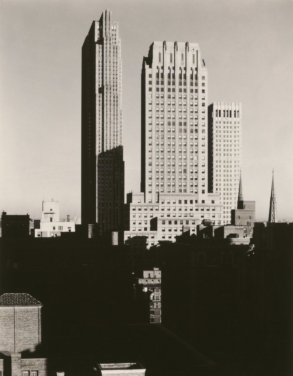 Nova Iorque vista do Shelton de Alfred Stieglitz