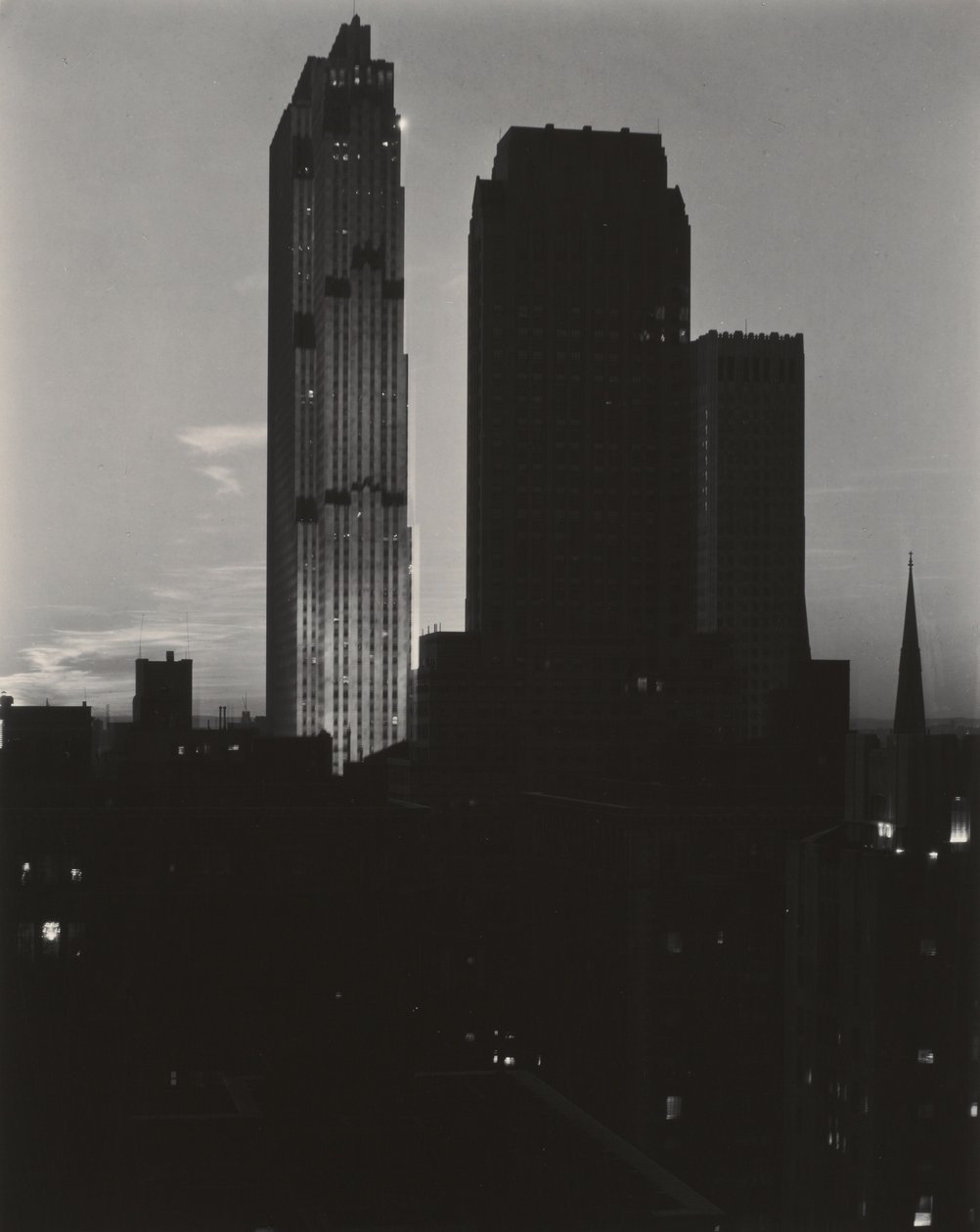 Nova Iorque vista do Shelton de Alfred Stieglitz