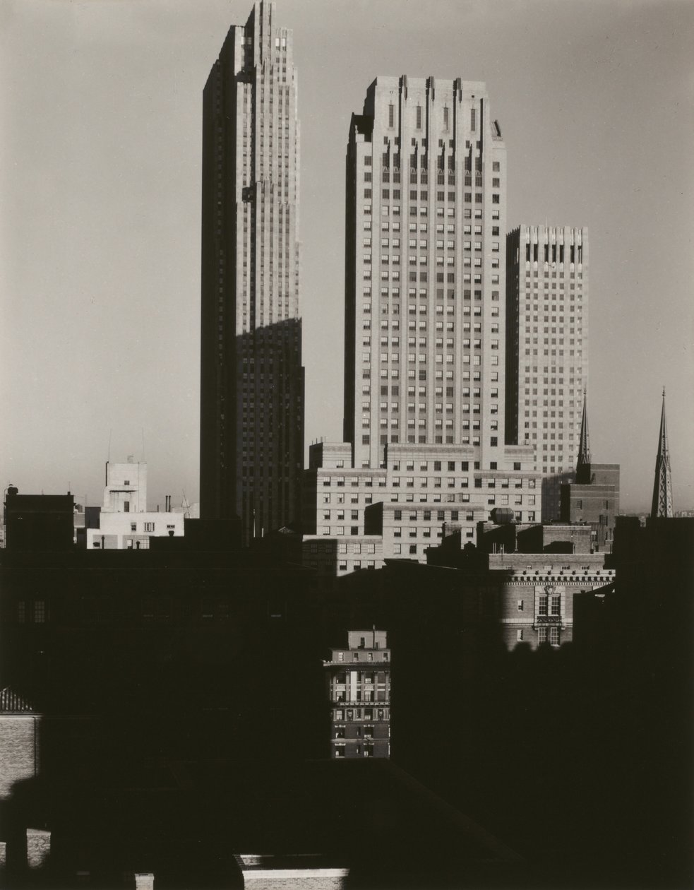 Nova Iorque vista do Shelton de Alfred Stieglitz