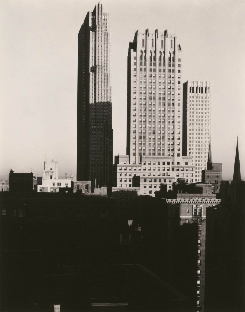Nova Iorque vista do Shelton de Alfred Stieglitz