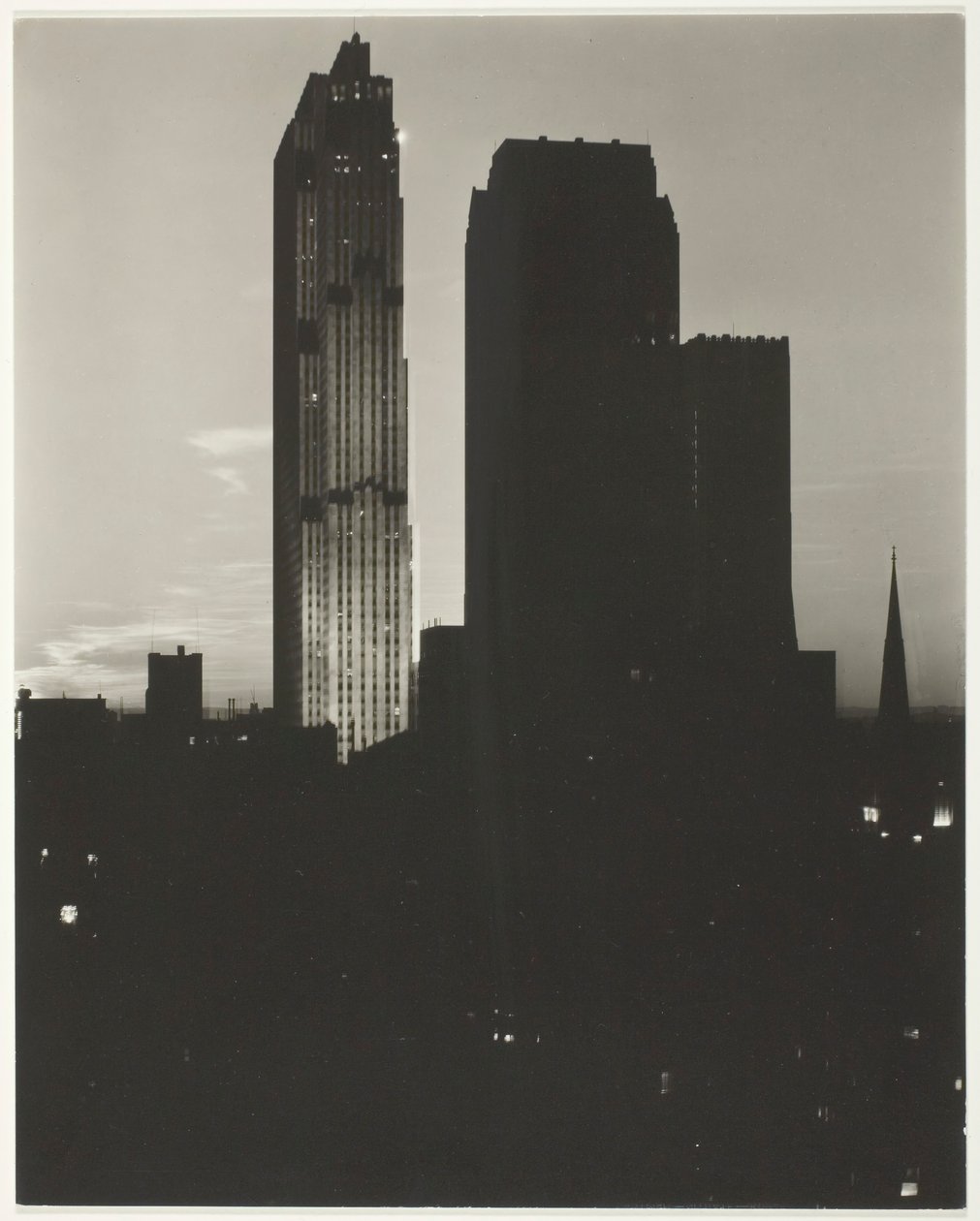 Nova York do Shelton, 1935. de Alfred Stieglitz