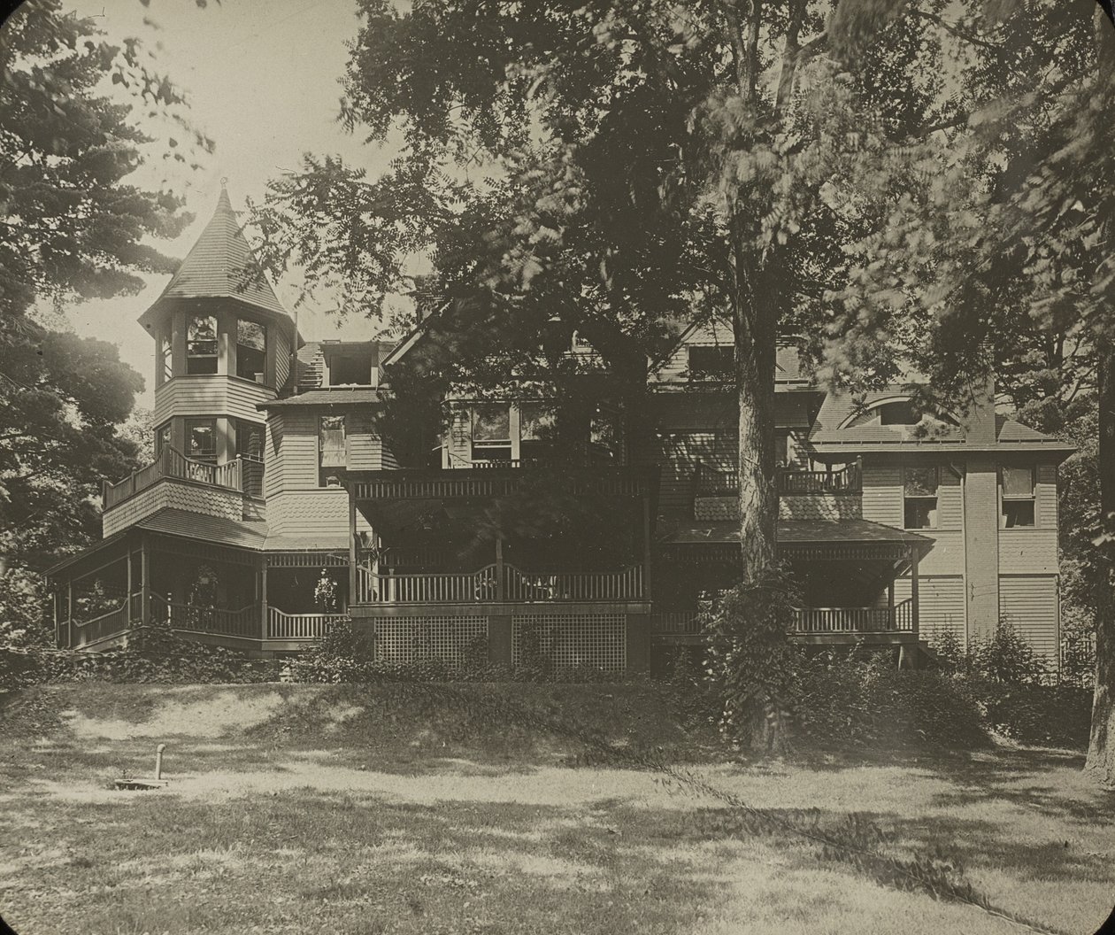 Oaklawn House, (lado leste) de Alfred Stieglitz