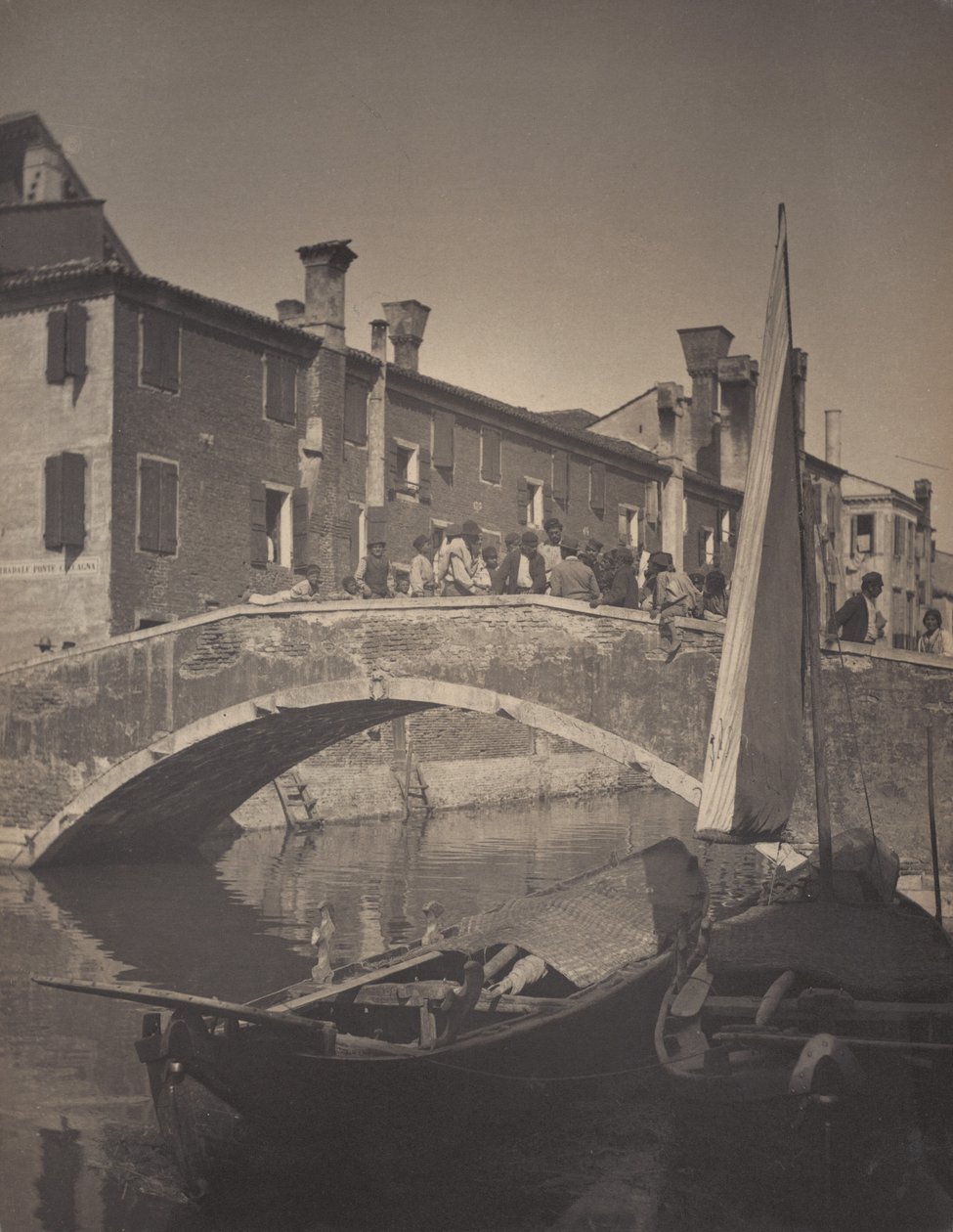 Na Ponte — Chioggia de Alfred Stieglitz