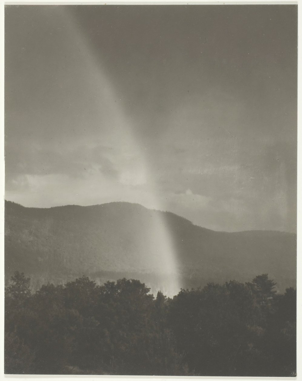 Arco-íris, 1920. de Alfred Stieglitz
