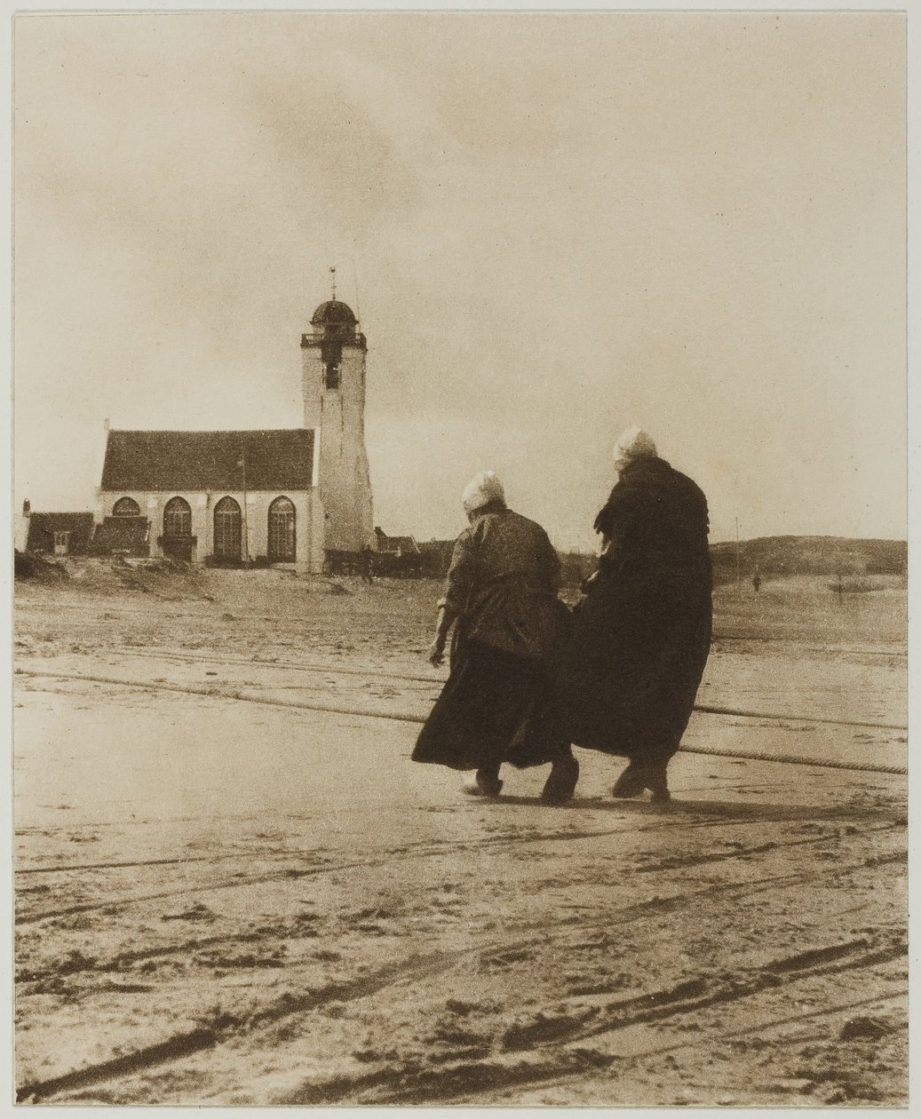 Correndo para Casa, 1894, impresso em 1897. de Alfred Stieglitz