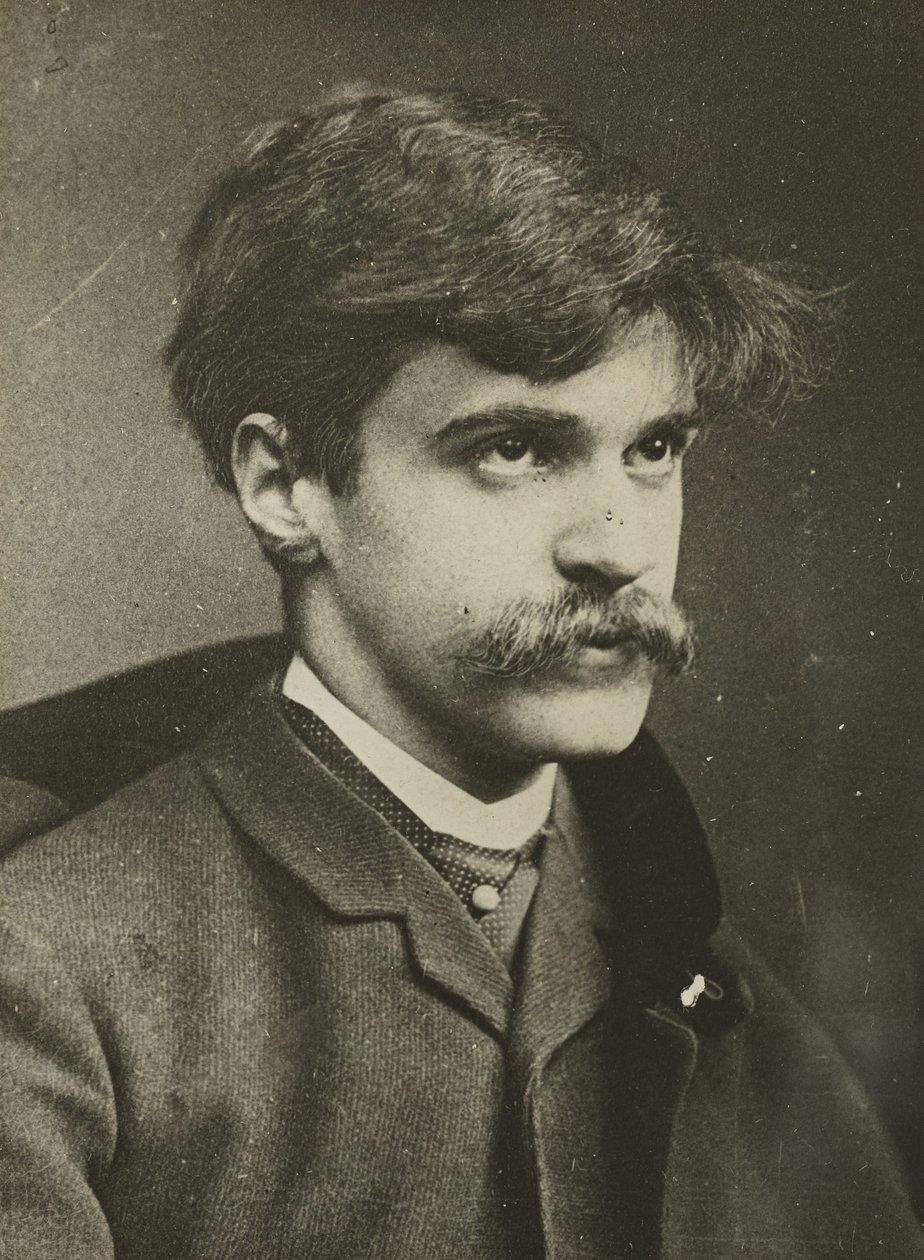 Autorretrato, 1894. de Alfred Stieglitz