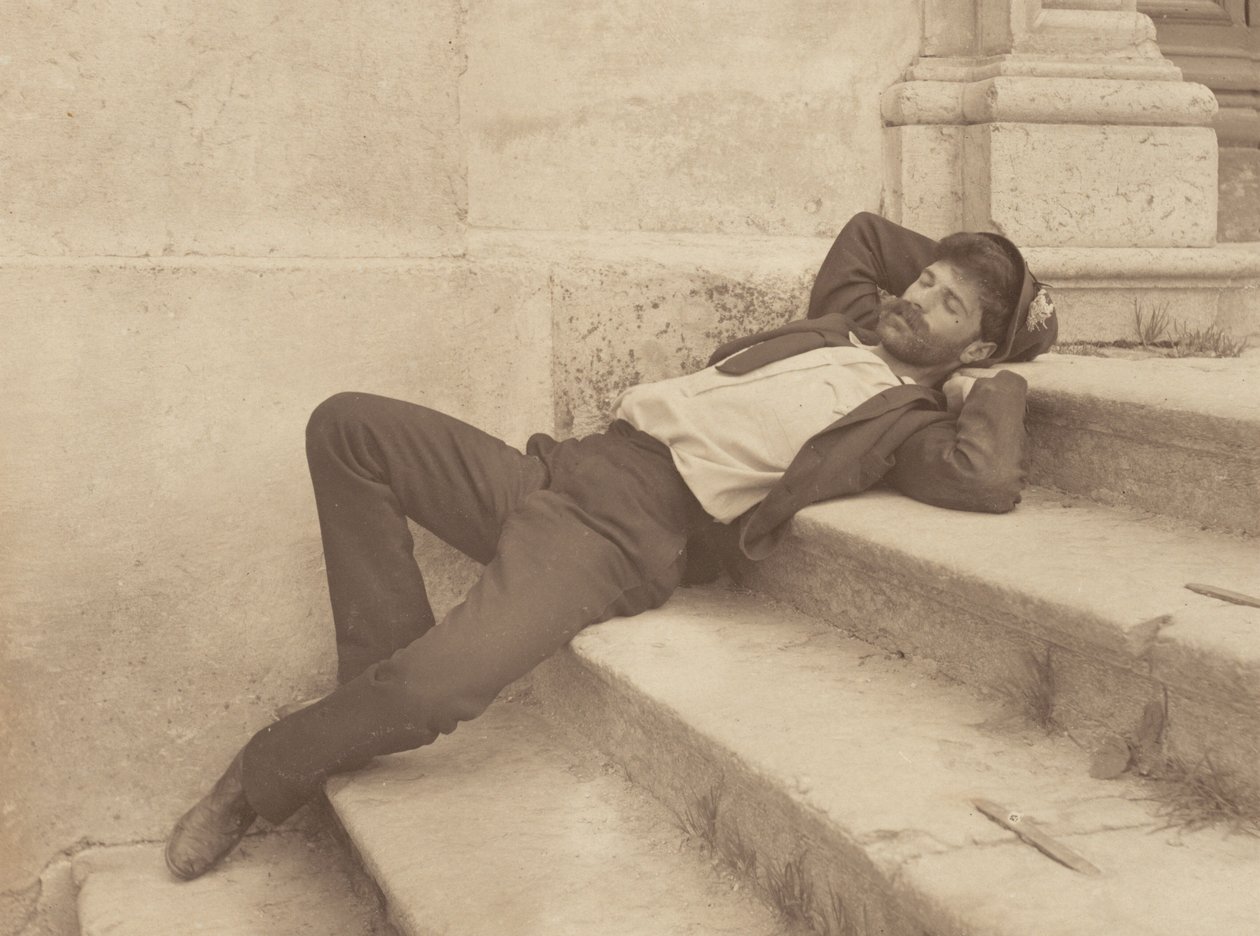Auto-retrato, Cortina de Alfred Stieglitz