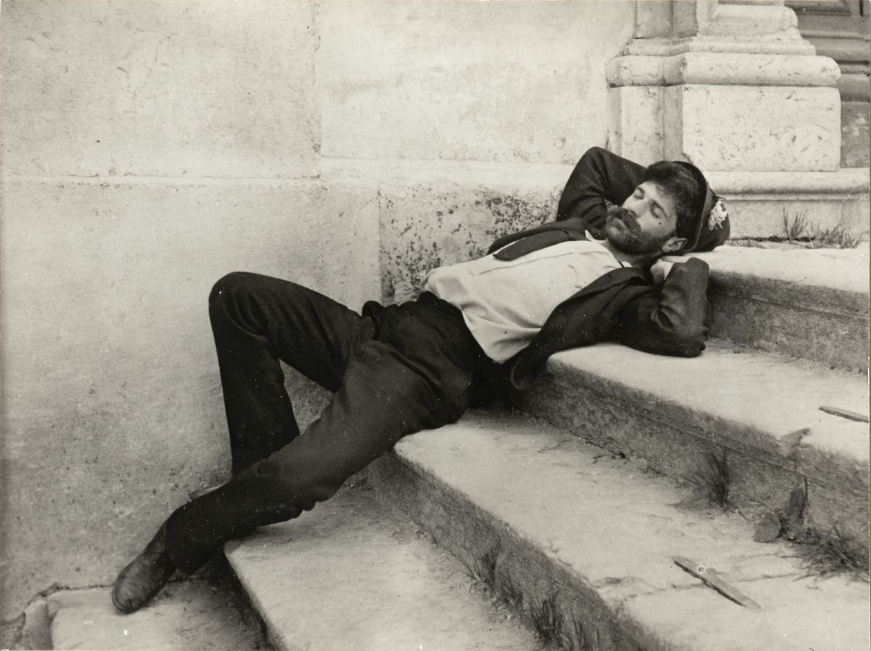 Autorretrato, Cortina de Alfred Stieglitz