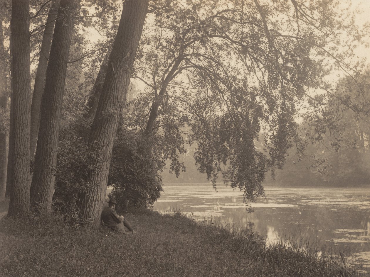 Desenhar no Bois de Alfred Stieglitz