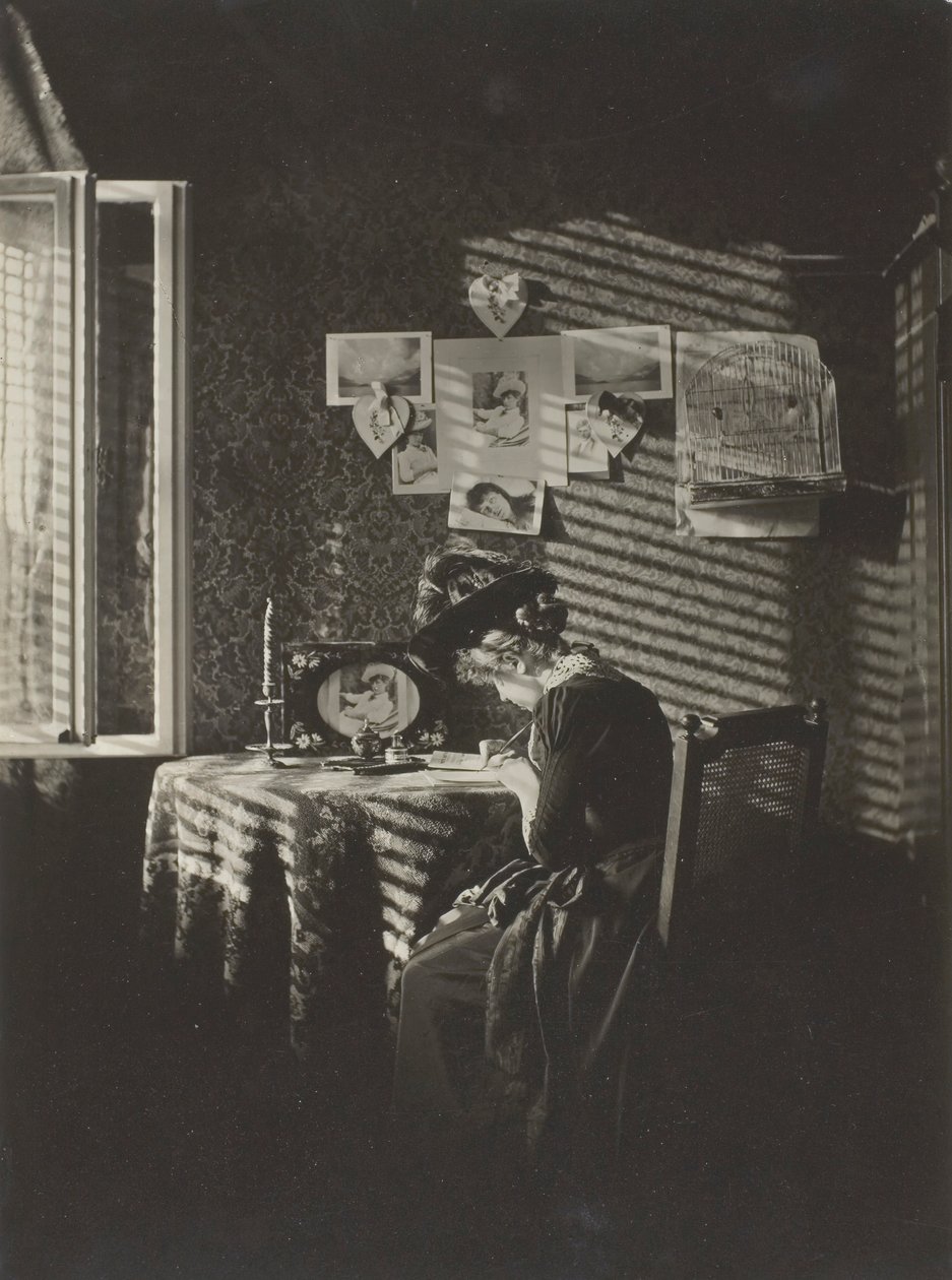 Sun Rays - Paula, Berlim, 1889, impresso em 192039. de Alfred Stieglitz