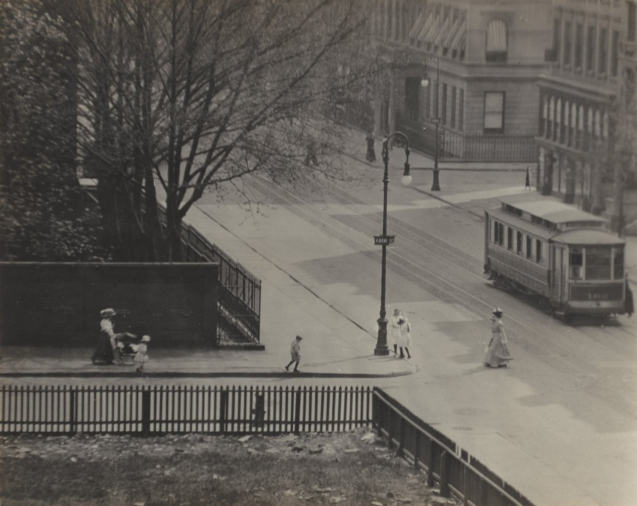 Tarde de domingo — Da minha janela, no n.º 1111 da Madison Avenue, com vista para sul de Alfred Stieglitz