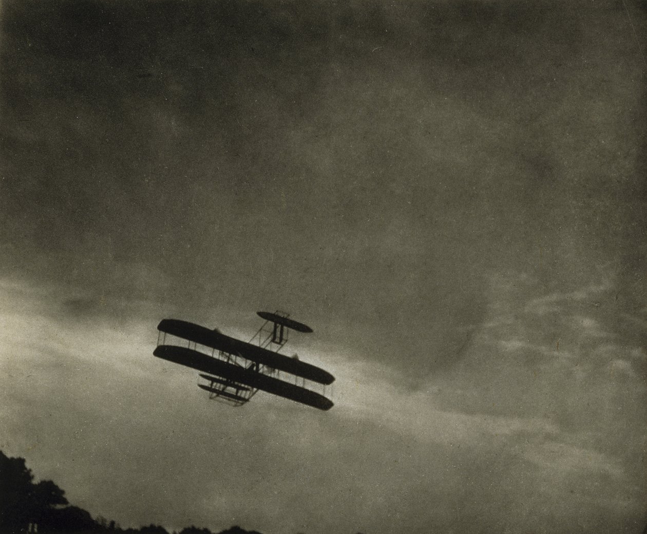 The Aeroplane, publicado em outubro de 1911 (fotogravura) de Alfred Stieglitz