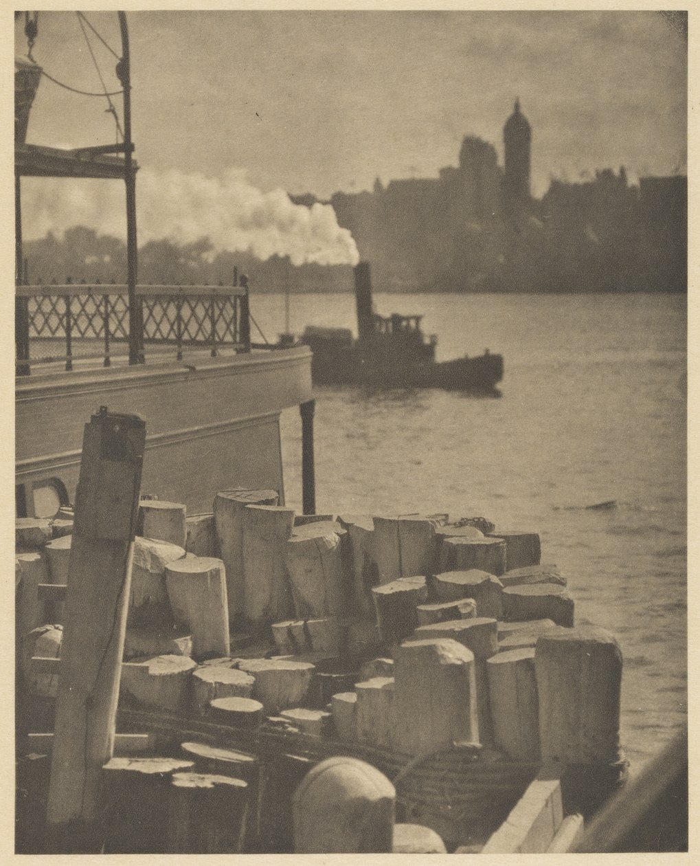 A cidade do outro lado do rio de Alfred Stieglitz