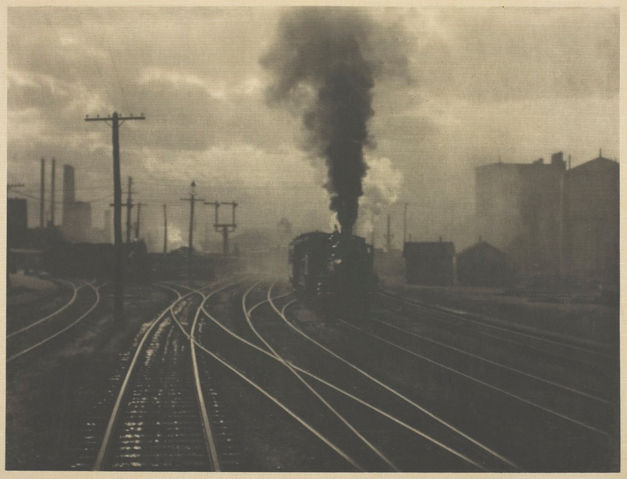 A mão do homem, 1902. de Alfred Stieglitz