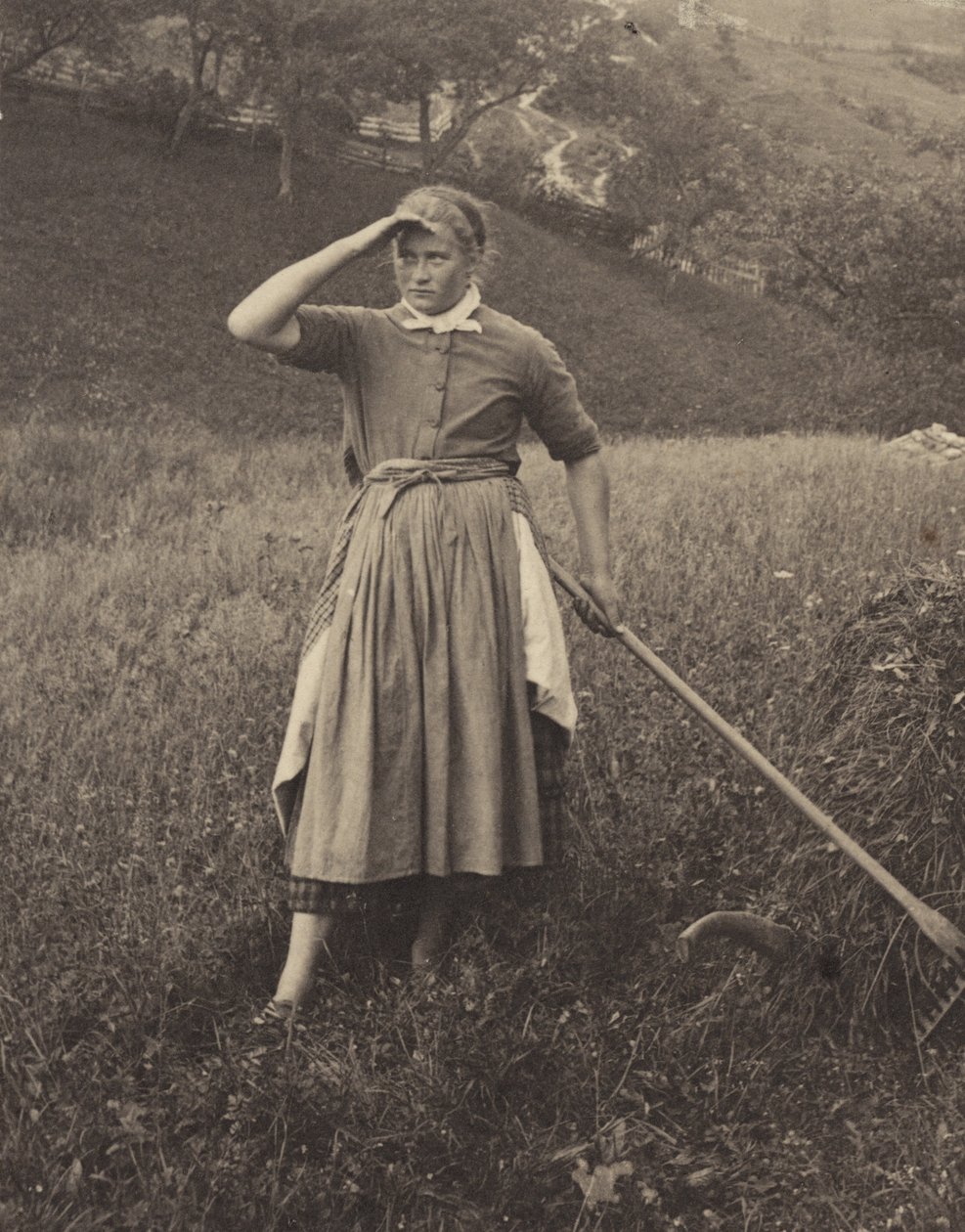 A colheita, Mittenwald de Alfred Stieglitz