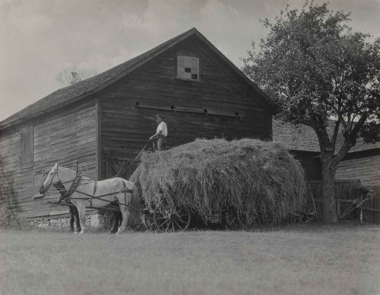 A Carroça de Feno e o Celeiro de Alfred Stieglitz