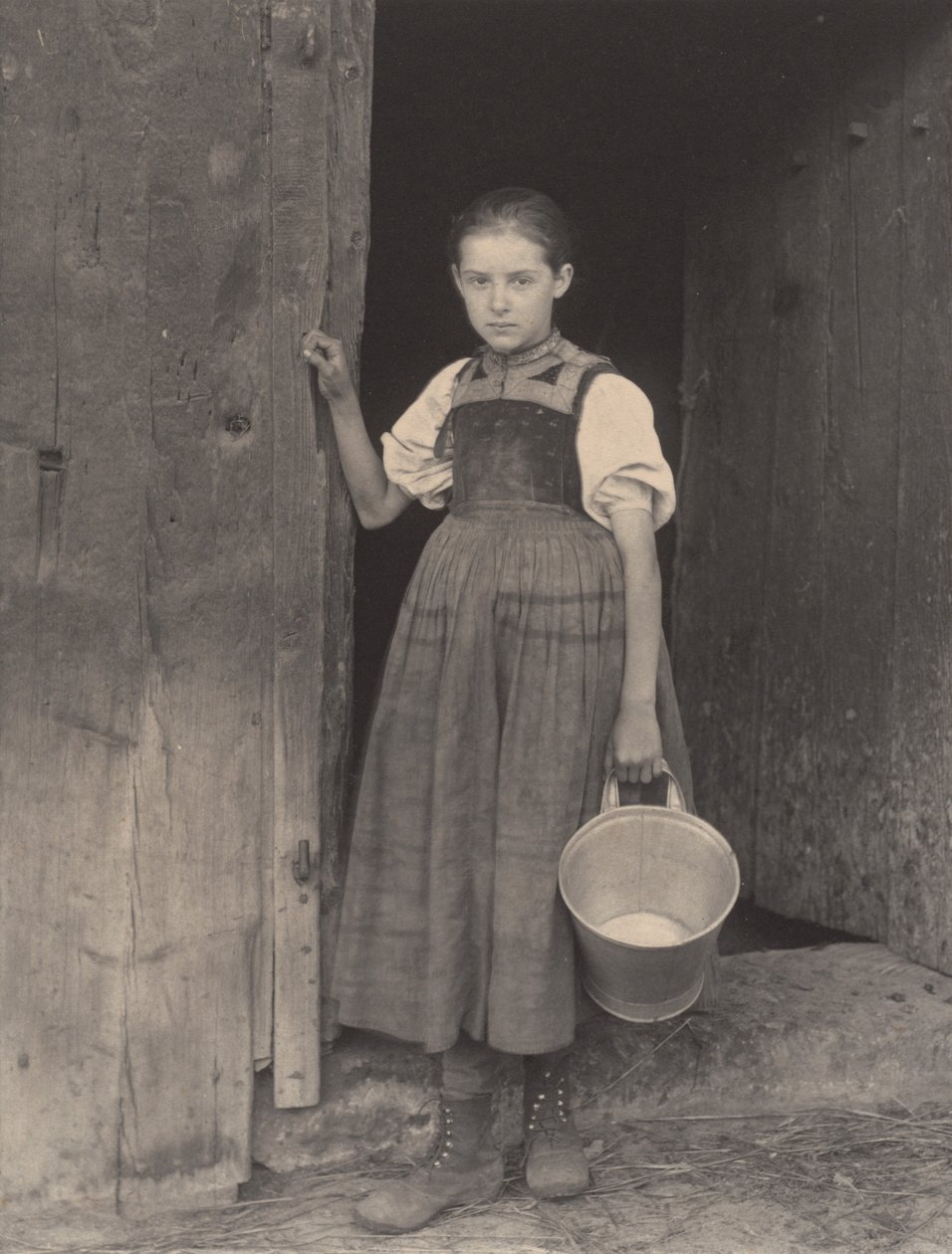 A pequena leiteira de Alfred Stieglitz
