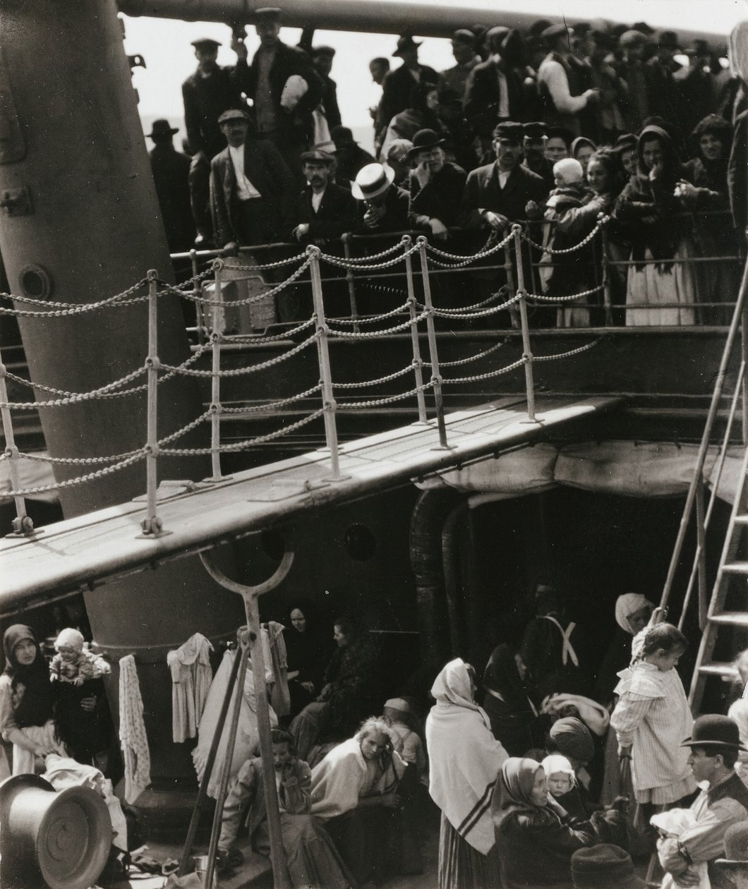 The Steerage, 1907, impresso em 192039. de Alfred Stieglitz