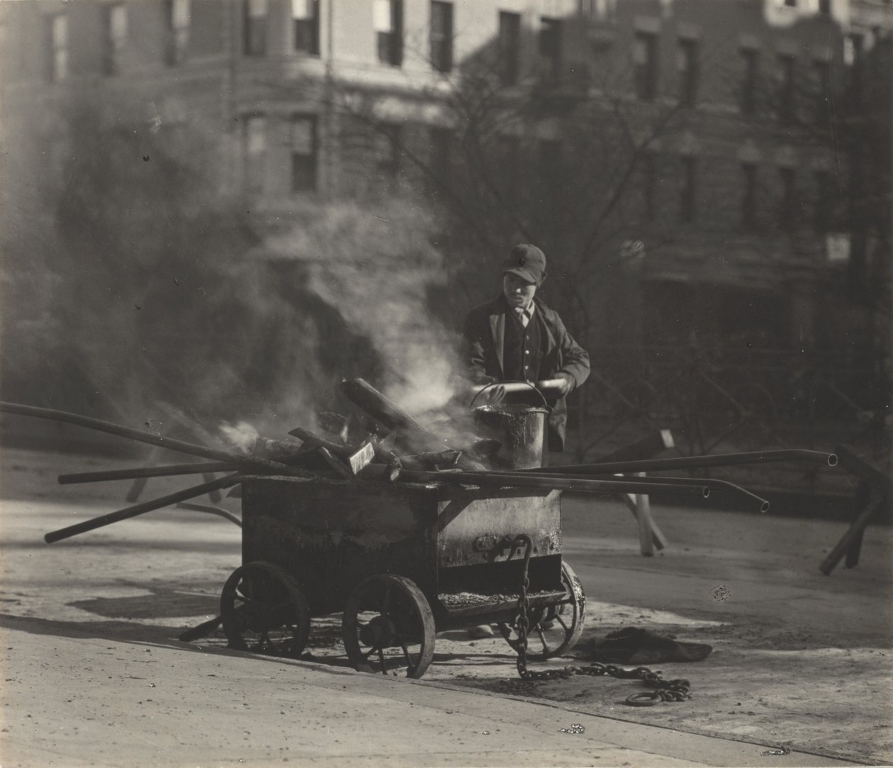 O Pavimentador de Ruas de Alfred Stieglitz