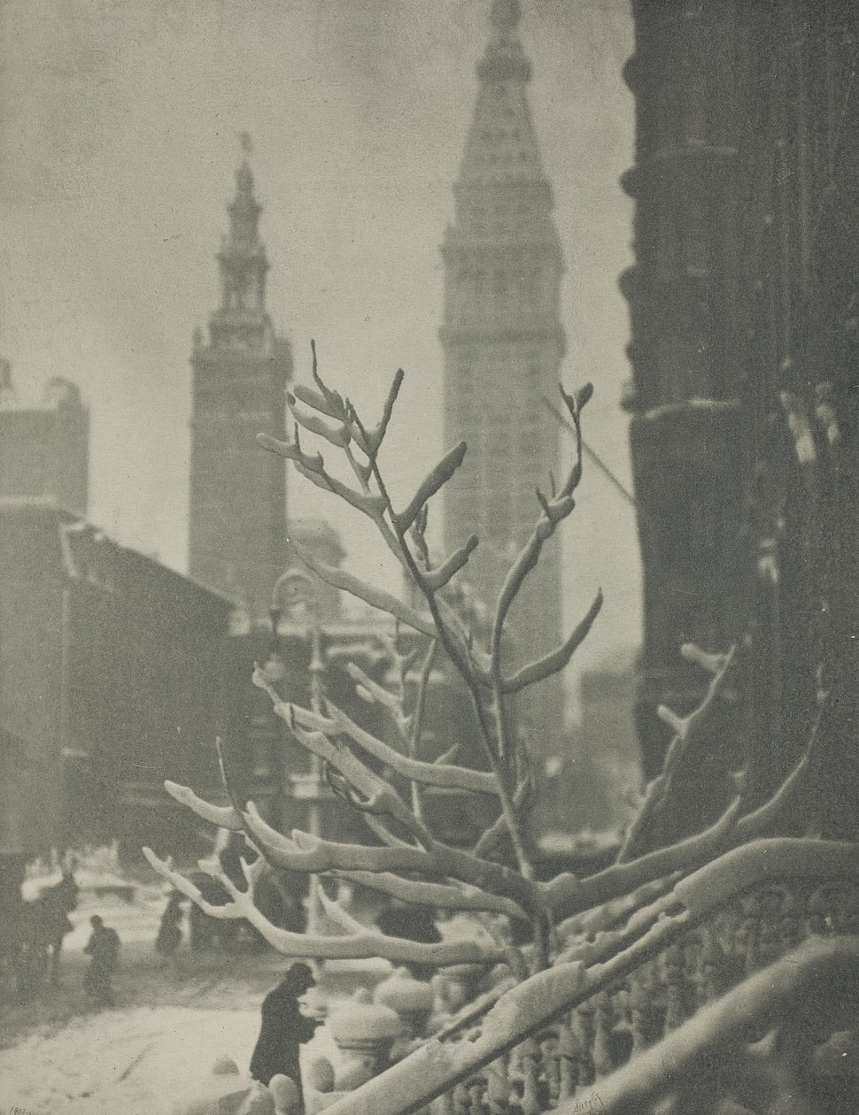Duas Torres, Nova Iorque de Alfred Stieglitz