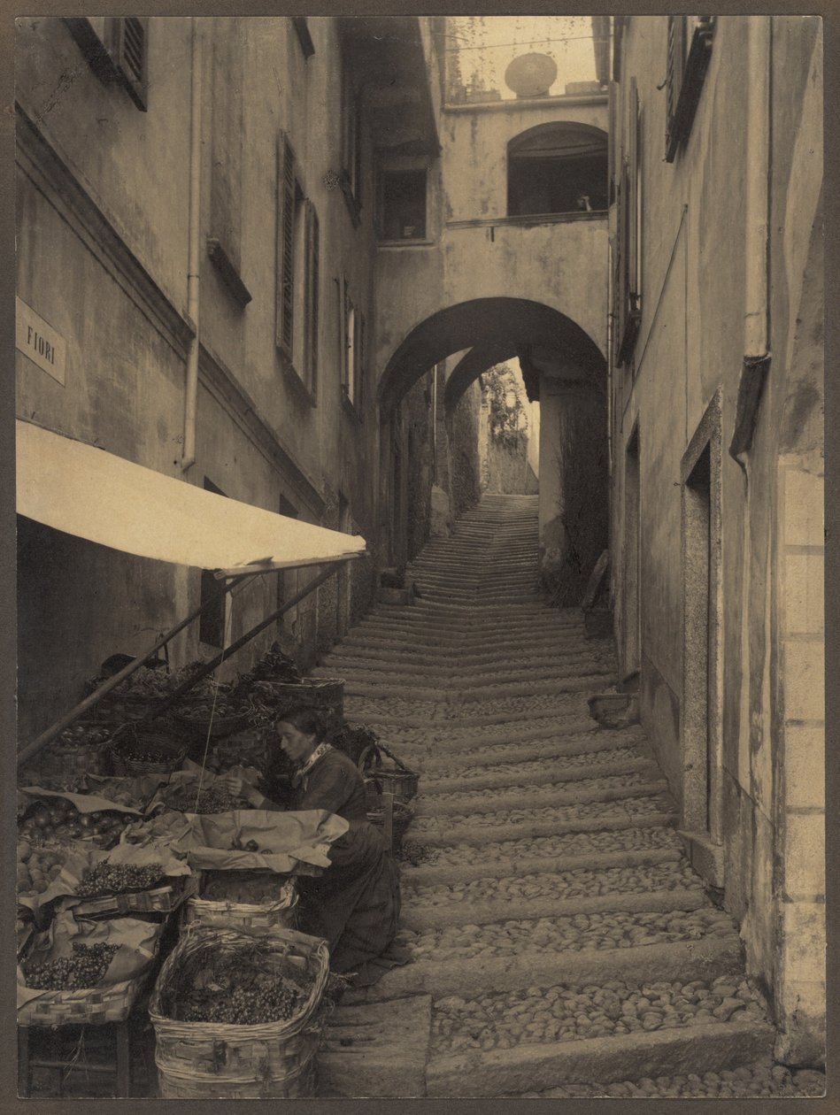 Via Fiori, Bellagio de Alfred Stieglitz