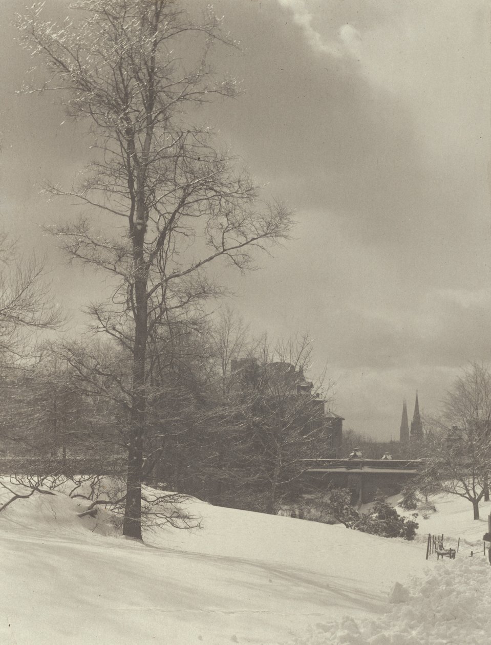 Inverno (Central Park) de Alfred Stieglitz