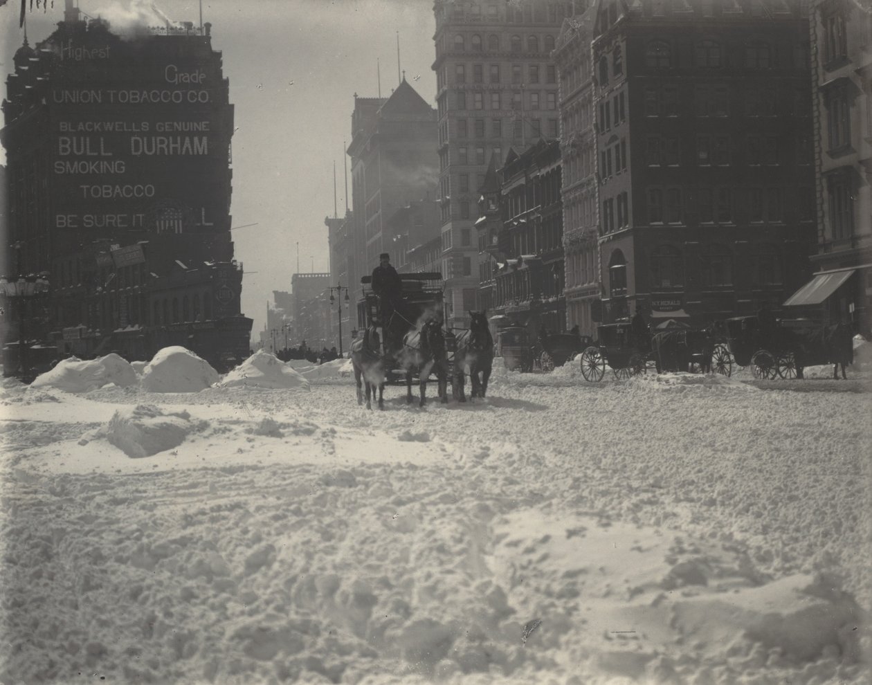 Inverno, Nova Iorque de Alfred Stieglitz
